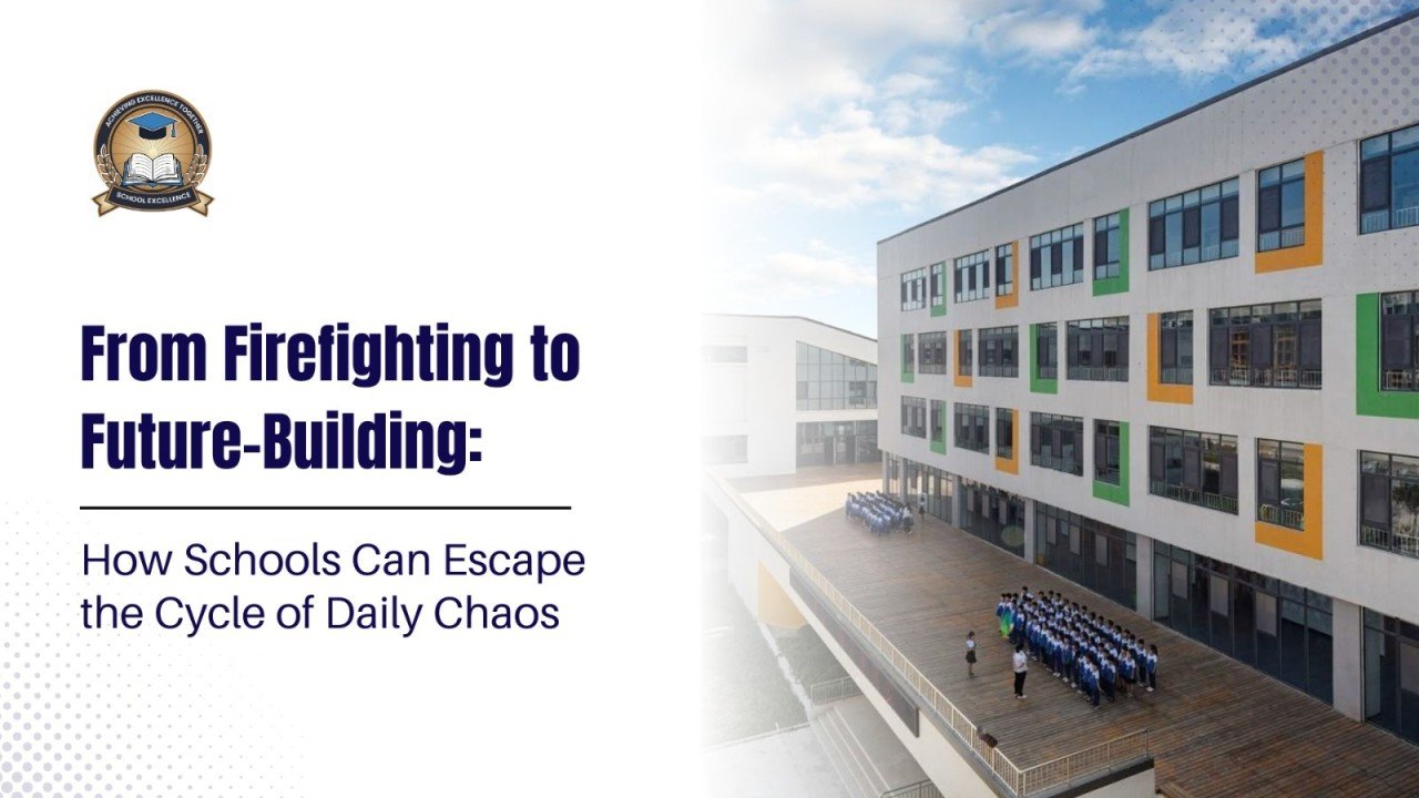From Firefighting to Future-Building: How Schools Can Escape the Cycle of Daily Chaos